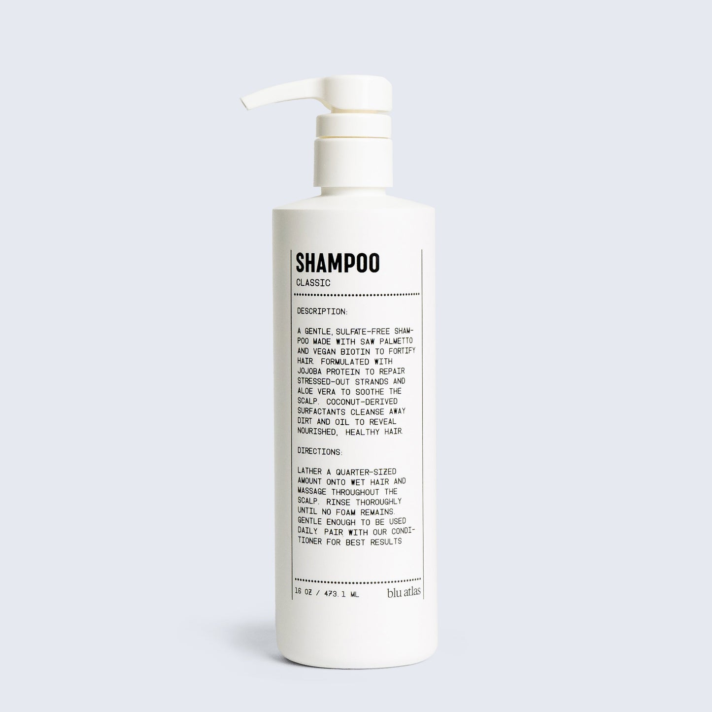 Natural Shampoo for All Hair Types
