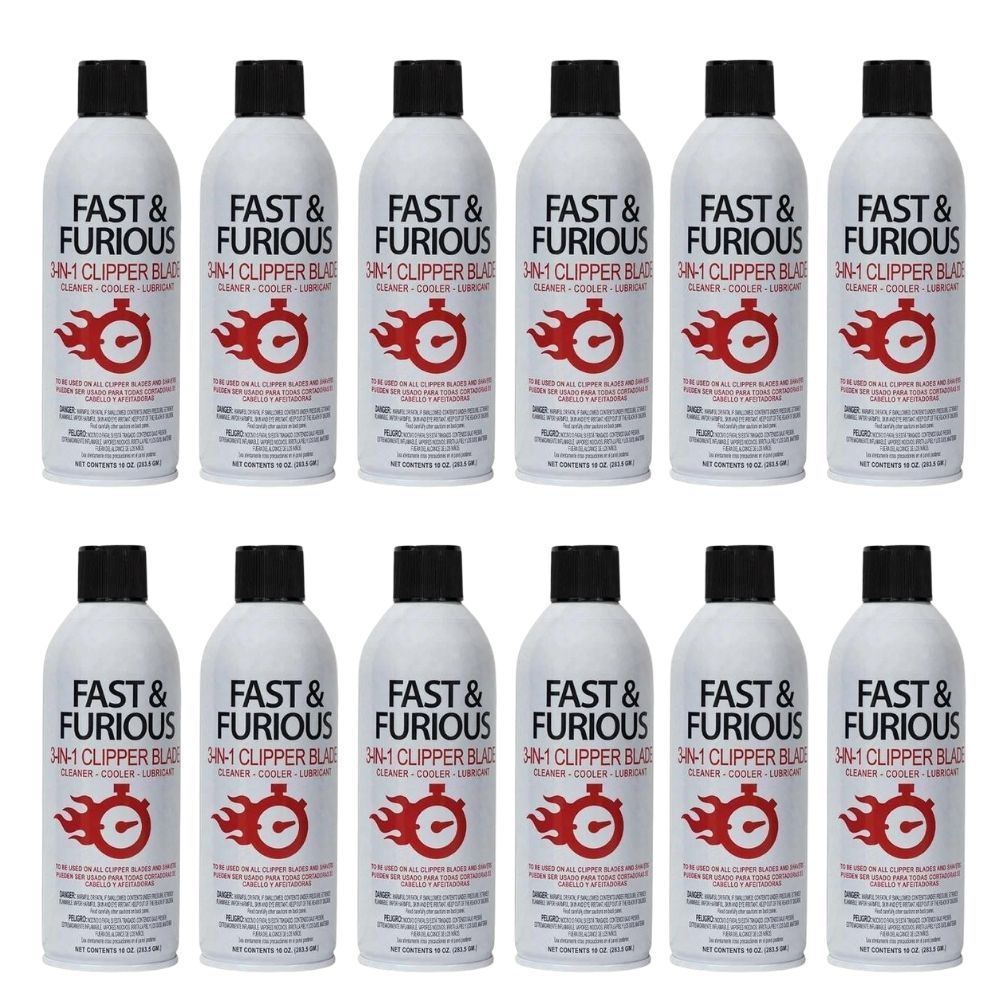 Fast & Furious 3-in-1 Clipper Blade Spray - Multipack