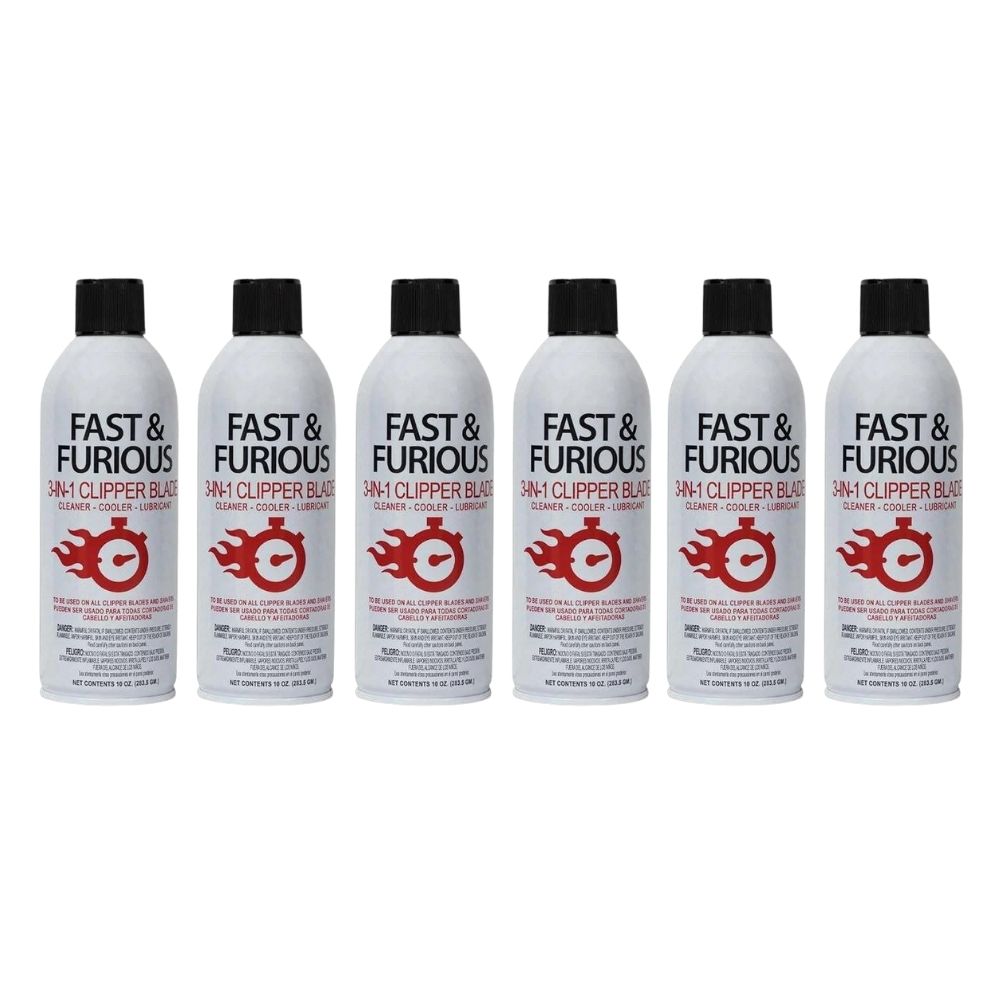 Fast & Furious 3-in-1 Clipper Blade Spray - Multipack