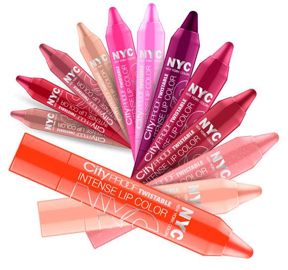 NYC City Proof Twistable Intense Lip Color - Fulton St Fuchsia
