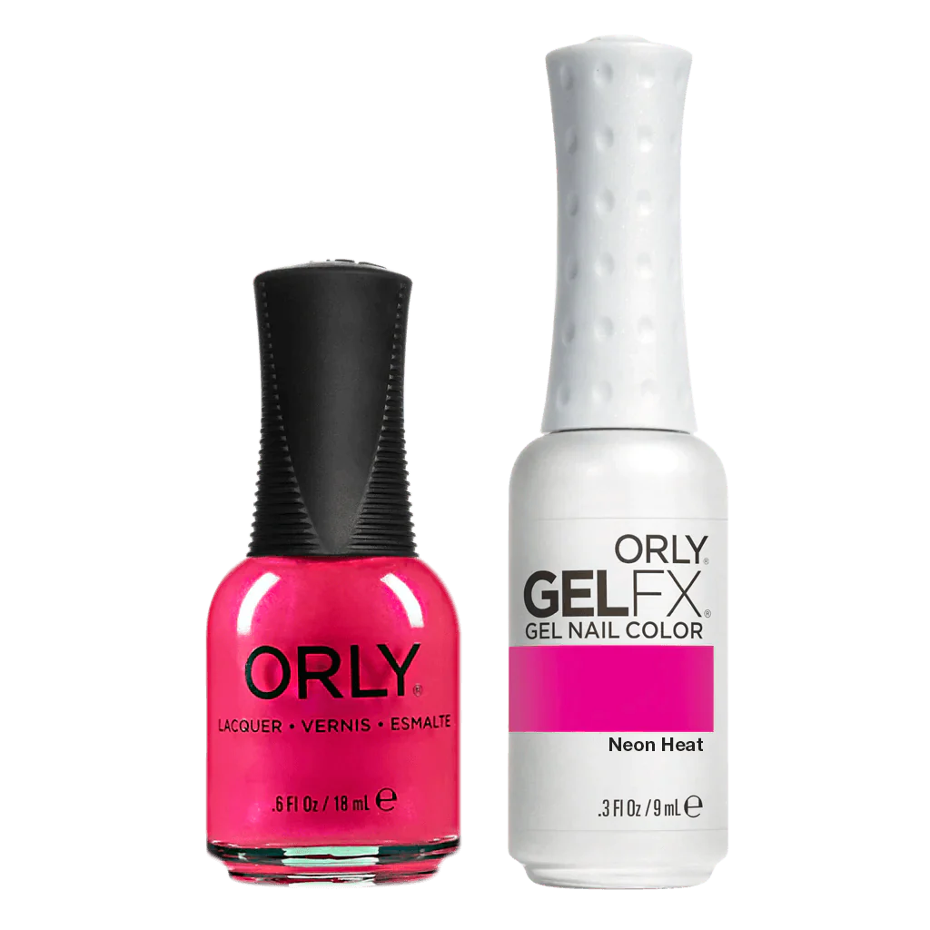Orly Gelfx Gel Nail Color 0.3 Fl Oz / 9 Ml Neon Heat