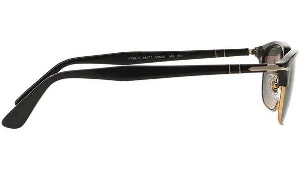 Persol PO8139S 95-71 - Black-Dark Grey Faded by Persol for Men - 55-20-145 mm Sunglasses