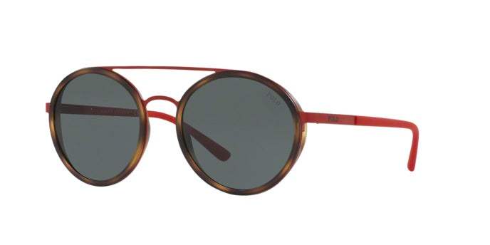 Polo Ralph Lauren PH 3103 9315-71 - Semishiny Red-Green by Ralph Lauren for Women - 53-19-140 mm Sunglasses