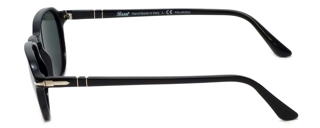 Persol PO3053S 9014-58 - Black-Green Polarized by Persol for Men - 54-19-145 mm Sunglasses