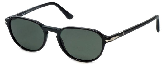 Persol PO3053S 9014-58 - Black-Green Polarized by Persol for Men - 54-19-145 mm Sunglasses