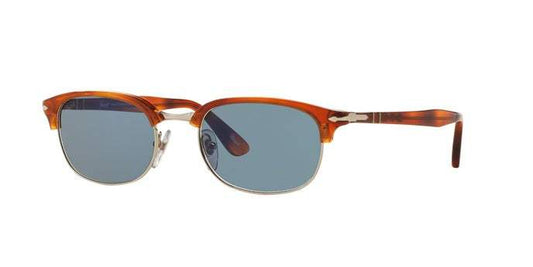 Persol PO8139S 96-56 - Terra di Siena-Blue by Persol for Men - 52-20-145 mm Sunglasses