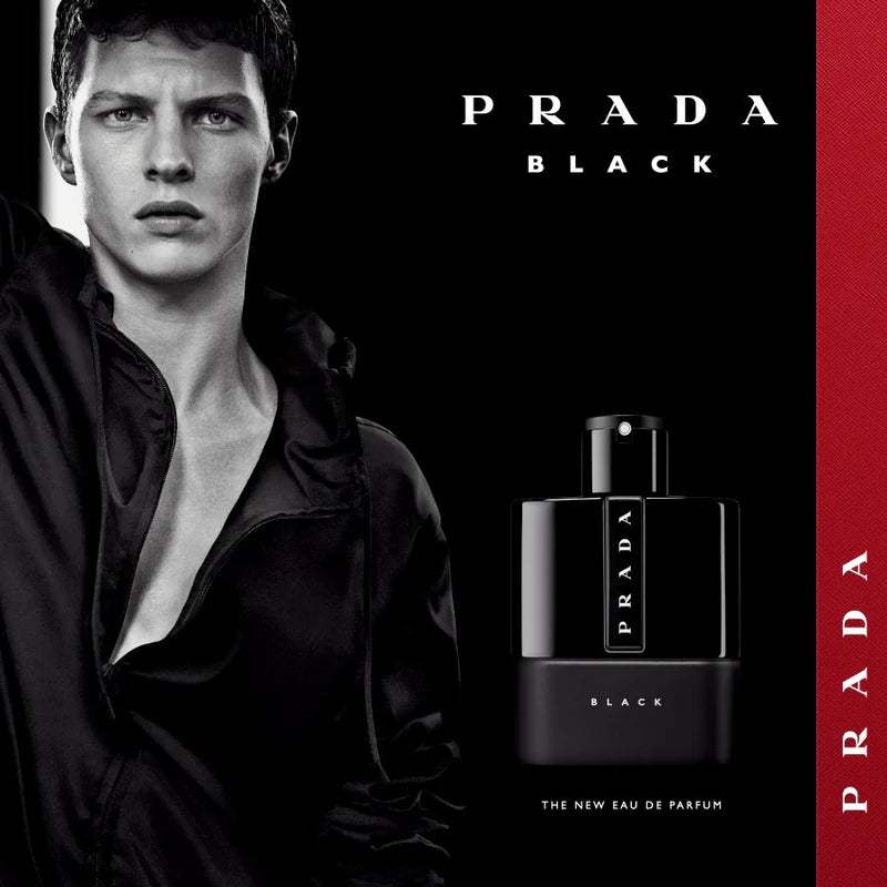 Luna Rossa Black by Prada for Men - 3.4 oz EDP Spray