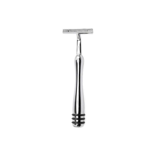 Dural Chrome Twin Blade Razor Handle for Gillette Trac II Cartridges