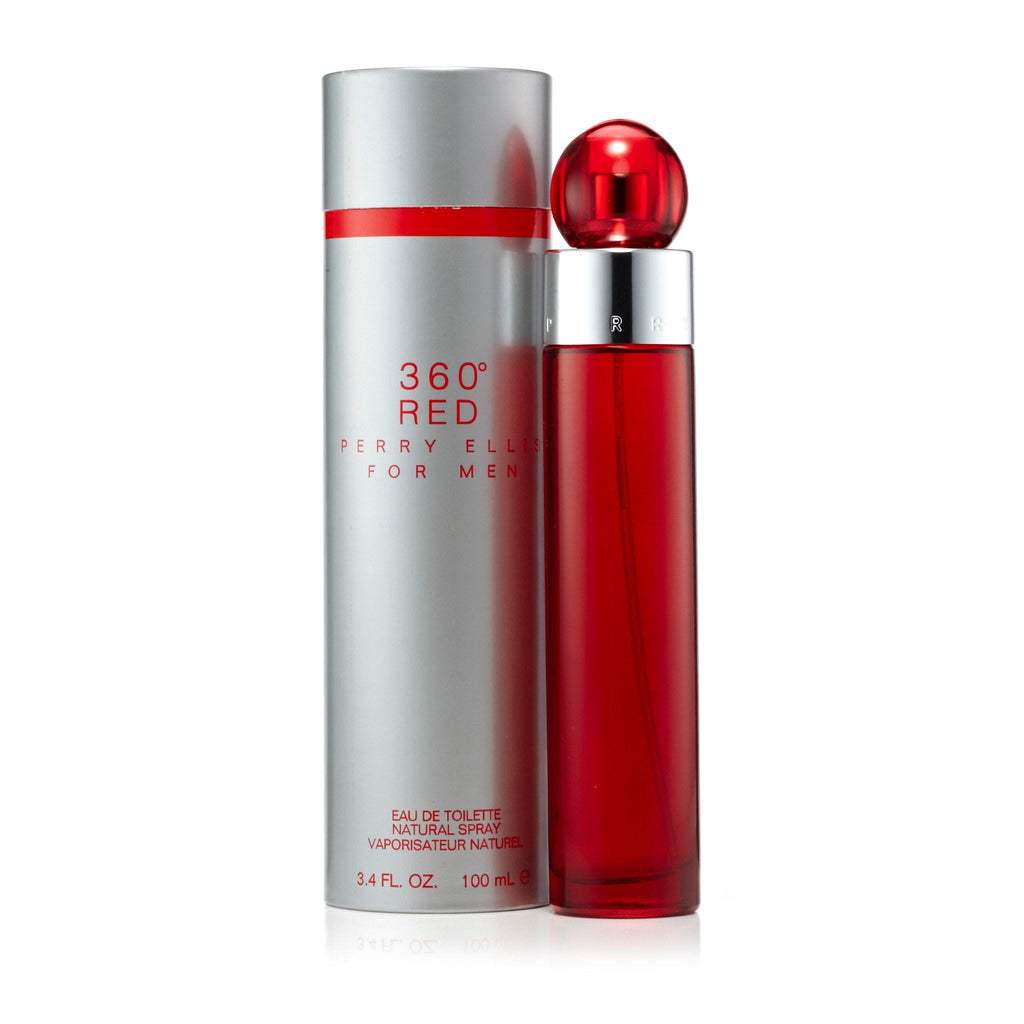 360 Red by Perry Ellis for Men - 3.4 oz EDT Spray