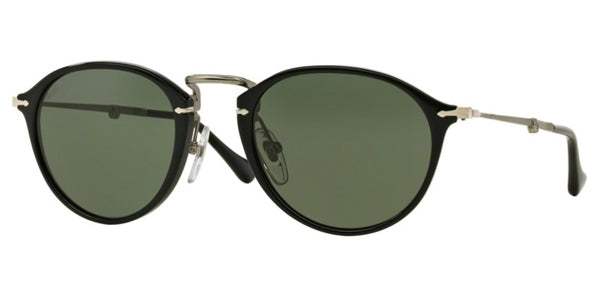 Persol PO3046S 95-58 - Black-Green Polarized by Persol for Men - 51-21-140 mm Sunglasses