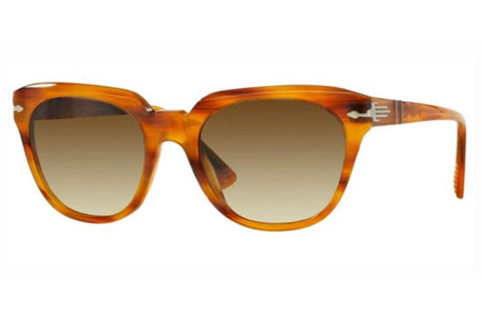 Persol PO3111S 960-51 - Striped Brown-Brown Gradient by Persol for Unisex - 50-18-145 mm Sunglasses