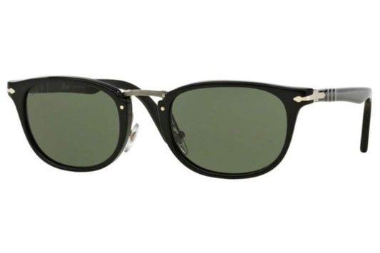 Persol PO3127S 95-58 - Black-Green Polarized by Persol for Men - 52-22-145 mm Sunglasses