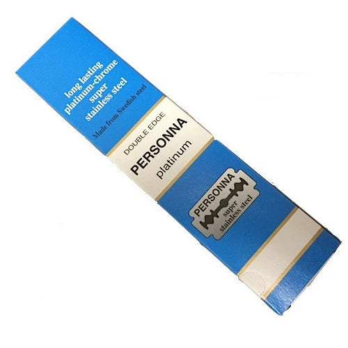 Personna Blue Double Edge Razor Blades 200ct