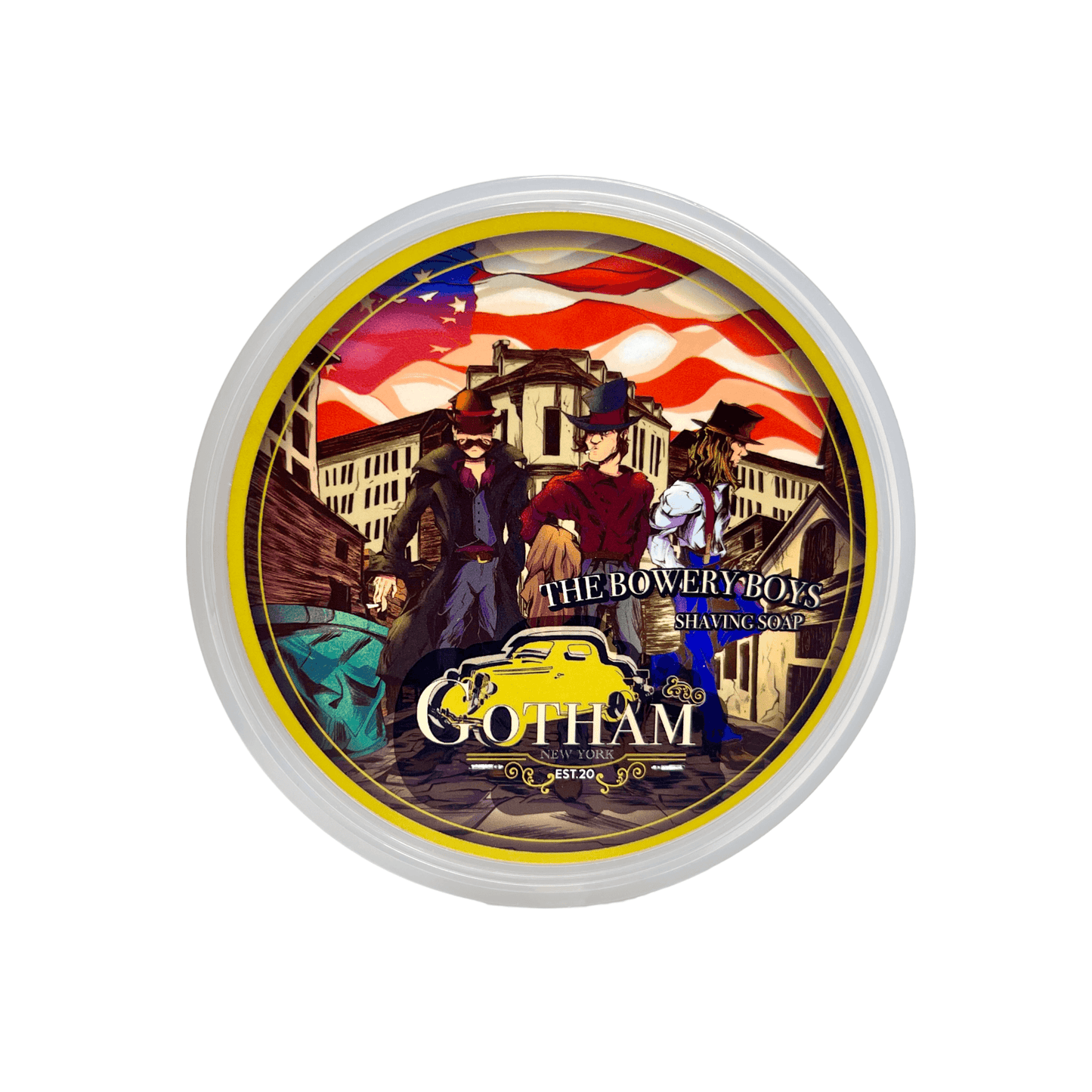 Gotham The Bowery Boys Shaving Soap 4 oz Limited Edition
