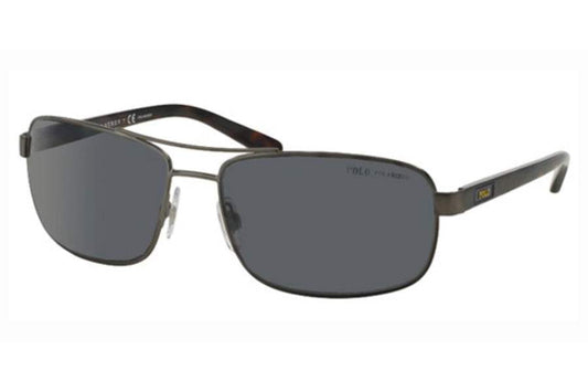 Polo Ralph Lauren PH 3095 9050-81 - Matte Gunmetal-Grey Polarized by Ralph Lauren for Men - 63-16-130 mm Sunglasses