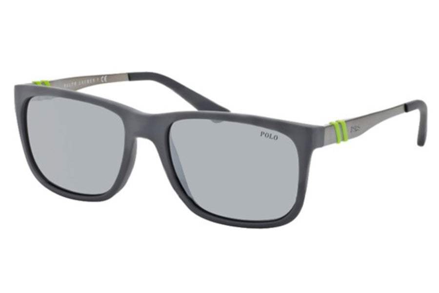 Polo Ralph Lauren PH 4088 5421-6G - Matte Grey-Green by Ralph Lauren for Men - 55-17-145 mm Sunglasses