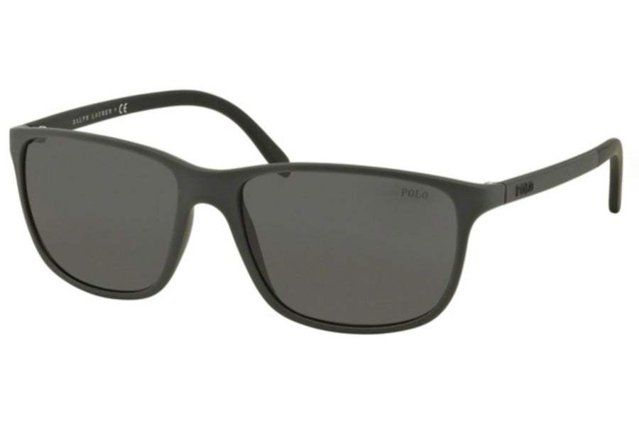Polo Ralph Lauren PH 4092 542187 Matte Grey by Ralph Lauren for Men - 58-16-145 mm Sunglasses