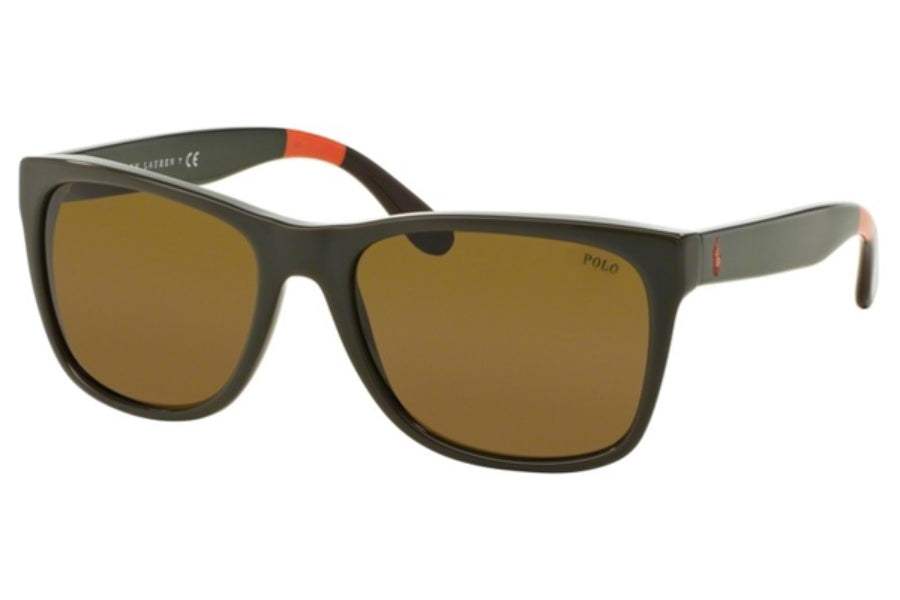 Polo Ralph Lauren PH 4106 557073 Shiny Olive Green by Ralph Lauren for Men - 57-18-145 mm Sunglasses