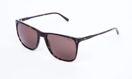 Polo Ralph Lauren PH 4102 5003-73 - Dark Havana-Brown by Ralph Lauren for Men - 55-18-145 mm Sunglasses