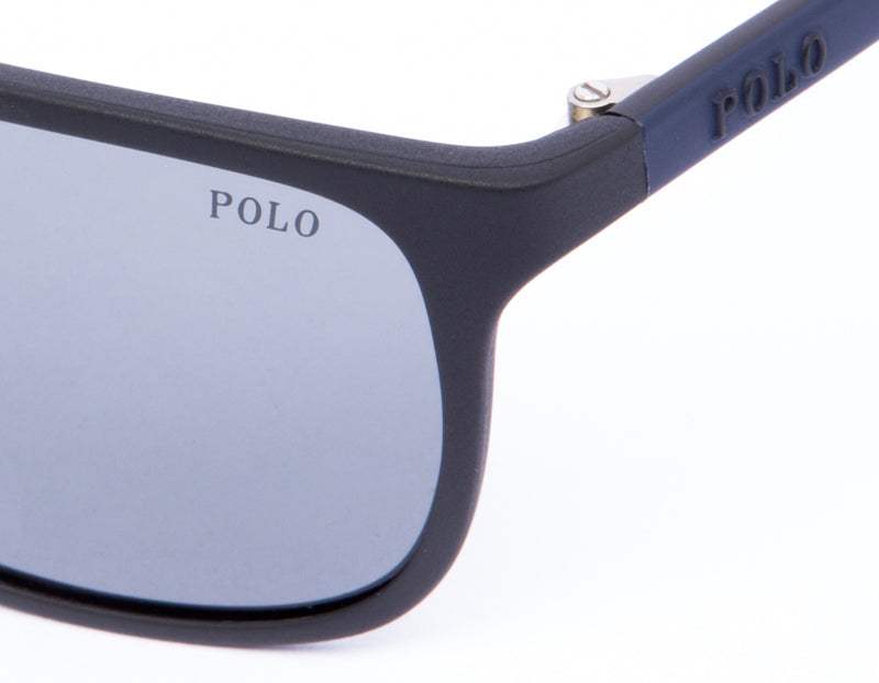 Polo Ralph Lauren PH 4092 55056G Black Gray by Ralph Lauren for Men - 58-16-145 mm Sunglasses