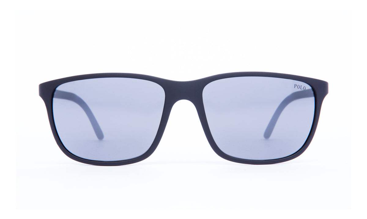 Polo Ralph Lauren PH 4092 55056G Black Gray by Ralph Lauren for Men - 58-16-145 mm Sunglasses