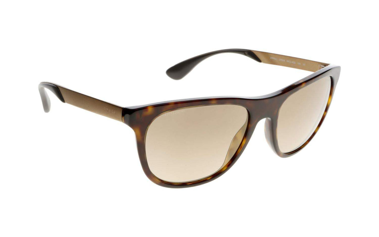 Prada SPR 04S HAQ-4O2 - Matte Havana-Brown Grandient by Prada for Men - 57-19-145 mm Sunglasses