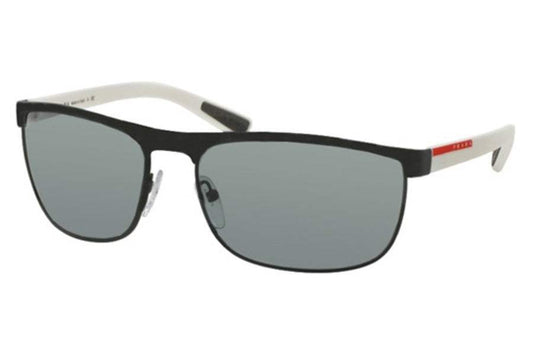 Prada SPS 54Q TIG-3C2 - Grey Rubber-Dark Grey by Prada for Men - 63-17-130 mm Sunglasses