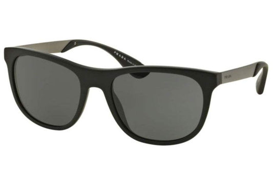 Prada SPR 04S 1BO-1A1 - Matte Black-Grey Gradient by Prada for Men - 57-19-145 mm Sunglasses