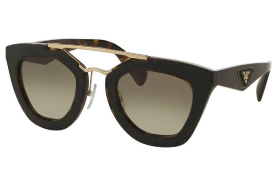 Prada SPR 14S 2AU-4M1 - Havana-Green Gradient by Prada for Women - 49-26-140 mm Sunglasses