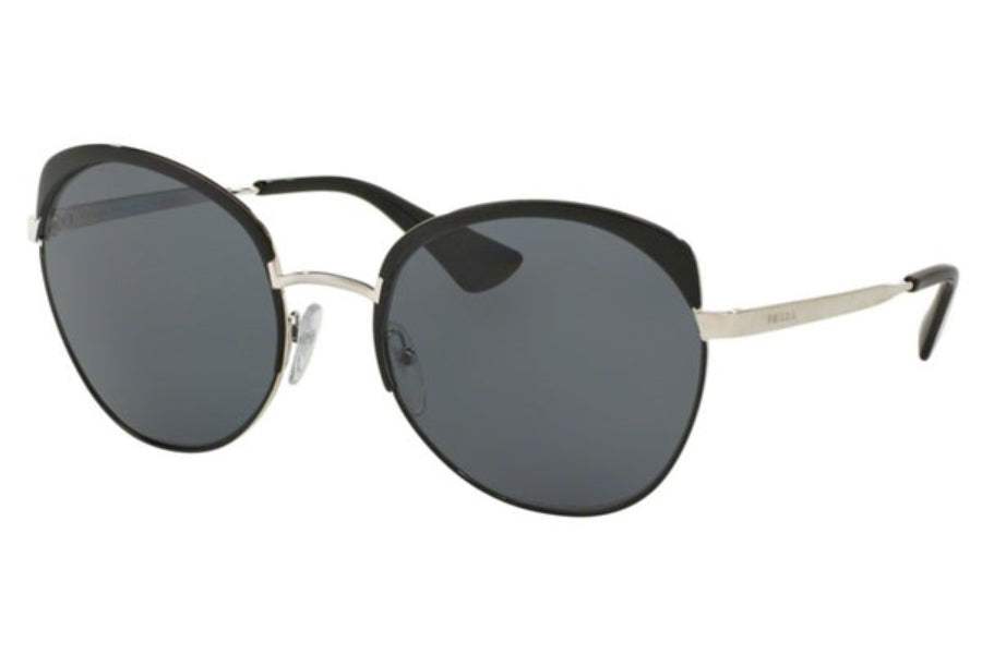 Prada SPR 54S 7AX-5Z1 - Silver-Grey Polarized by Prada for Women - 59-20-140 mm Sunglasses
