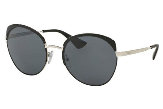 Prada SPR 54S 7AX-5Z1 - Silver-Grey Polarized by Prada for Women - 59-20-140 mm Sunglasses