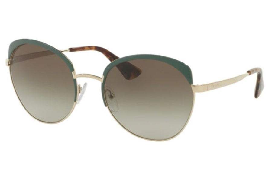 Prada SPR 54S UEZ-4K1 - Green-Pale Gold-Green Gradient by Prada for Women - 59-20-140 mm Sunglasses
