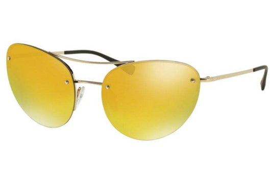 Prada SPS 51R ZVN-5NO - Gold-Orange by Prada for Unisex - 59-18-135 mm Sunglasses