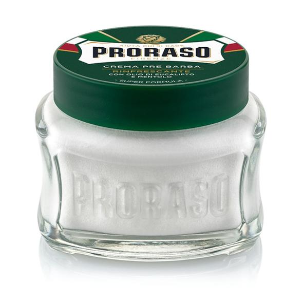 Proraso Pre Shave Cream Refreshing - Green 3.6 oz Multipack