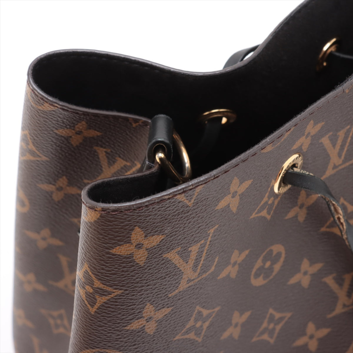 Louis Vuitton Monogram Macassar Neonoe Bucket Bag