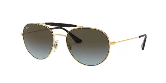 Ray Ban RB 3540 001-51 - Gold-Light Brown Gradient by Ray Ban for Unisex - 56-18-140 mm Sunglasses