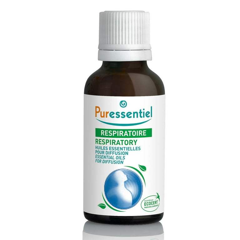 Diffusion Essential Oil - Respiratory Blend by Puressentiel for Unisex - 1.01 oz Oil