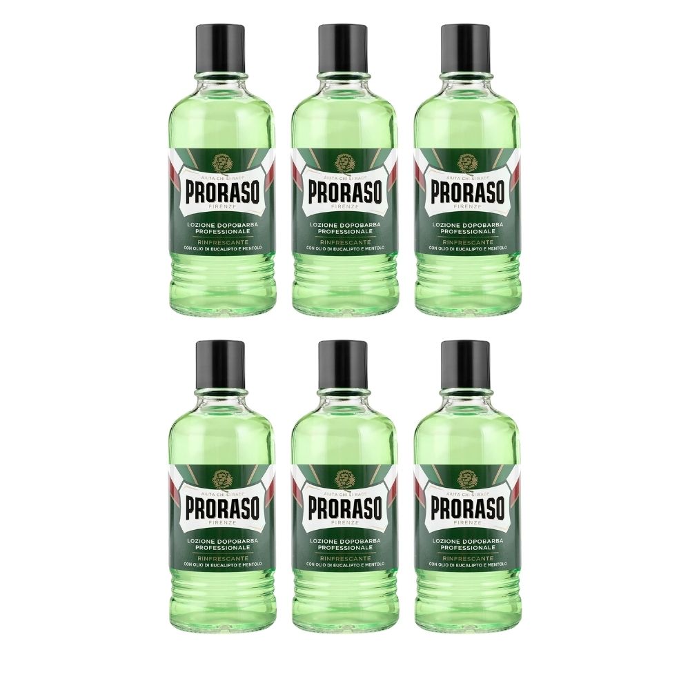 Proraso After Shave Lotion Refreshing - Green 13.5 oz Multipack