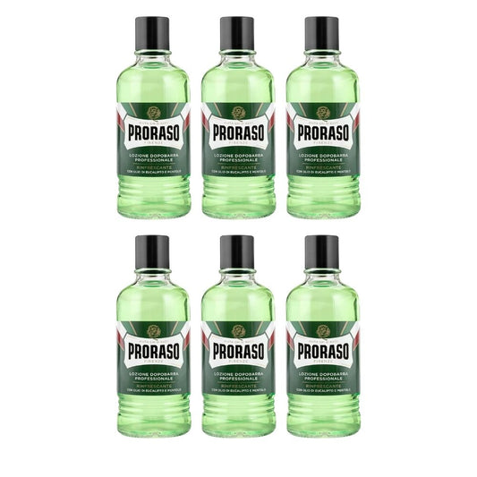 Proraso After Shave Lotion Refreshing - Green 13.5 oz Multipack
