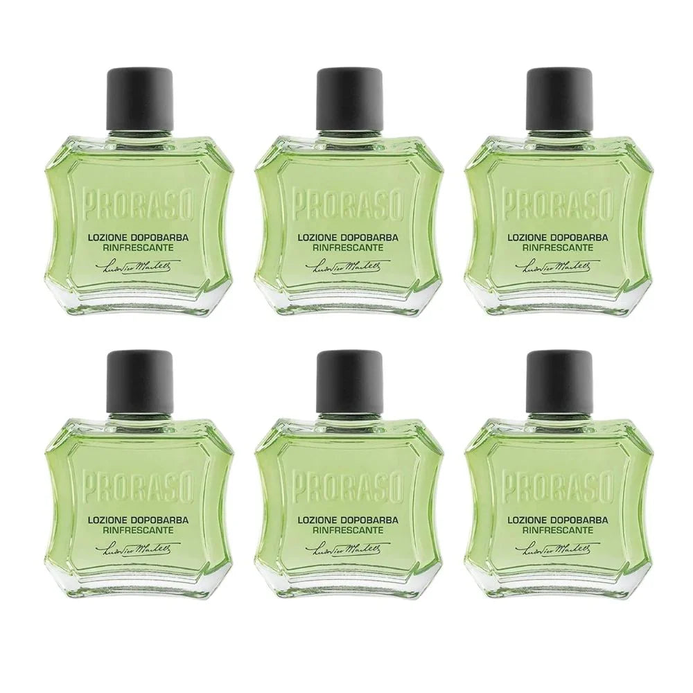 Proraso After Shave Balm Refreshing - Green 3.4 oz - 6 Pack