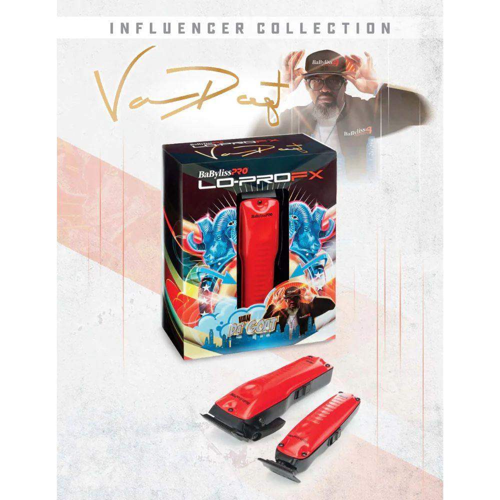 Babyliss Pro LoPROFX Influncer Trimmer - Red -BB-FX726RI - BarberSets
