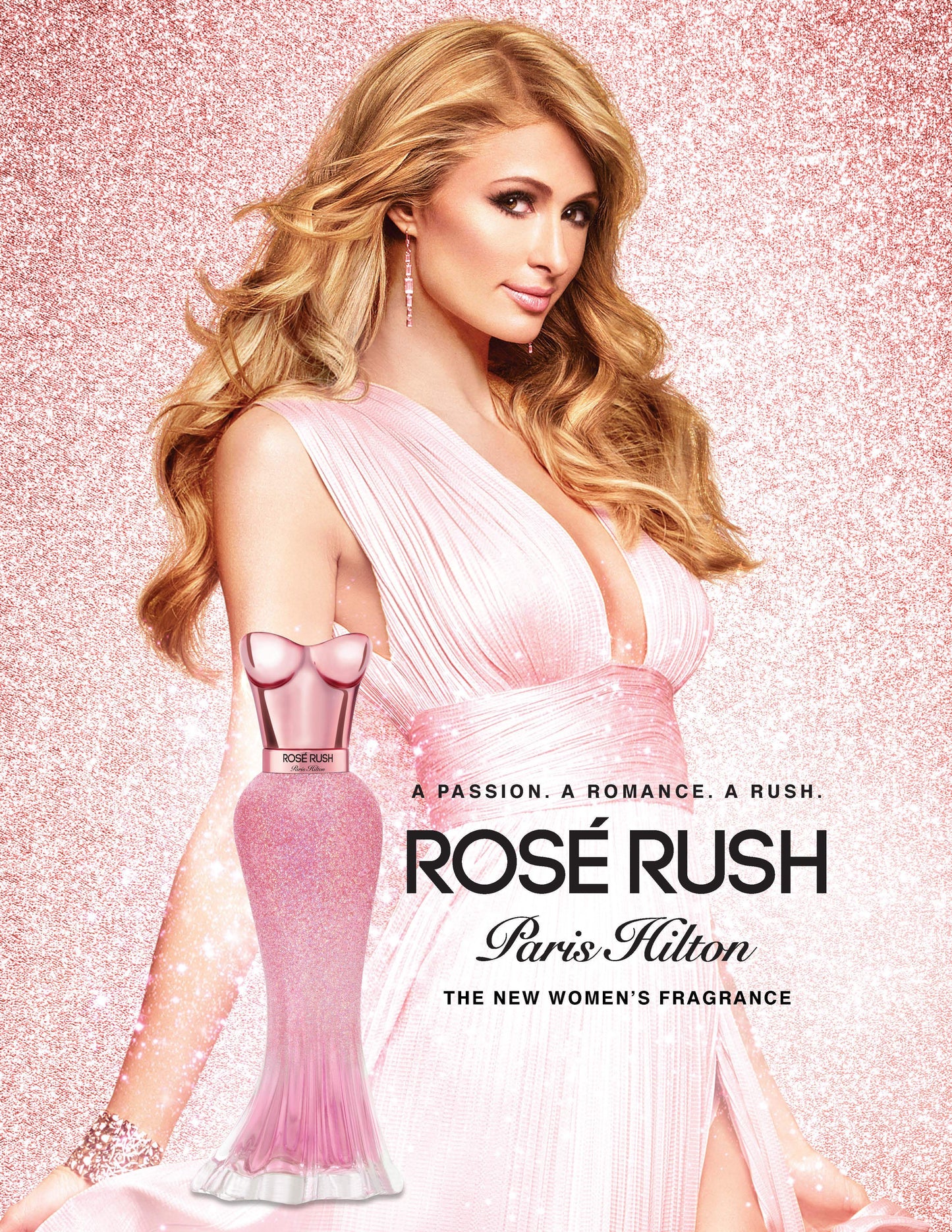 Rose Rush by Paris Hilton for Women - 3.4 oz EDP Spray