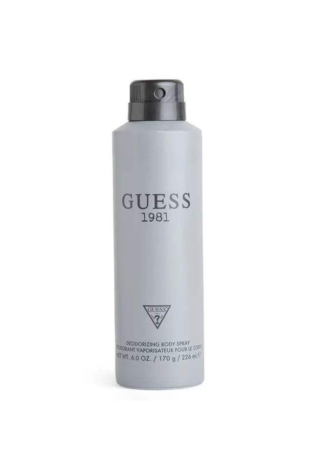 Guess 1981 by Guess for Men - 3 Pc Gift Set 3.4oz EDT Spray, 6oz Deodorant Body Spray, 6.7oz Shower Gel