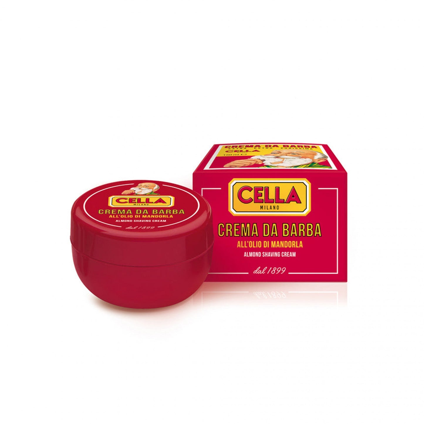 Cella Almond Shaving Cream 5 oz - Multipack