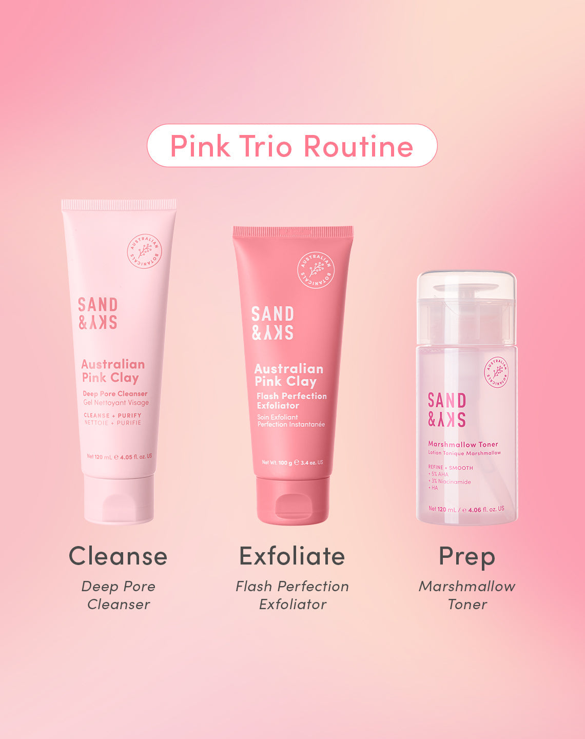 Australian Pink Clay Flash Perfection Exfoliator