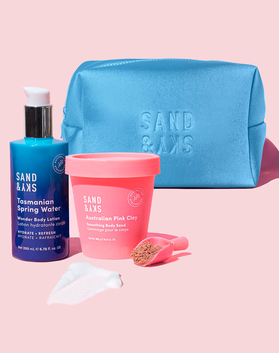 Australian Pink Clay Smoothing Body Sand
