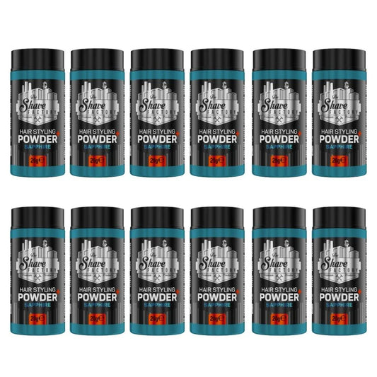 The Shave Factory Hair Styling Powder - Sapphire 0.7 oz - Multipack