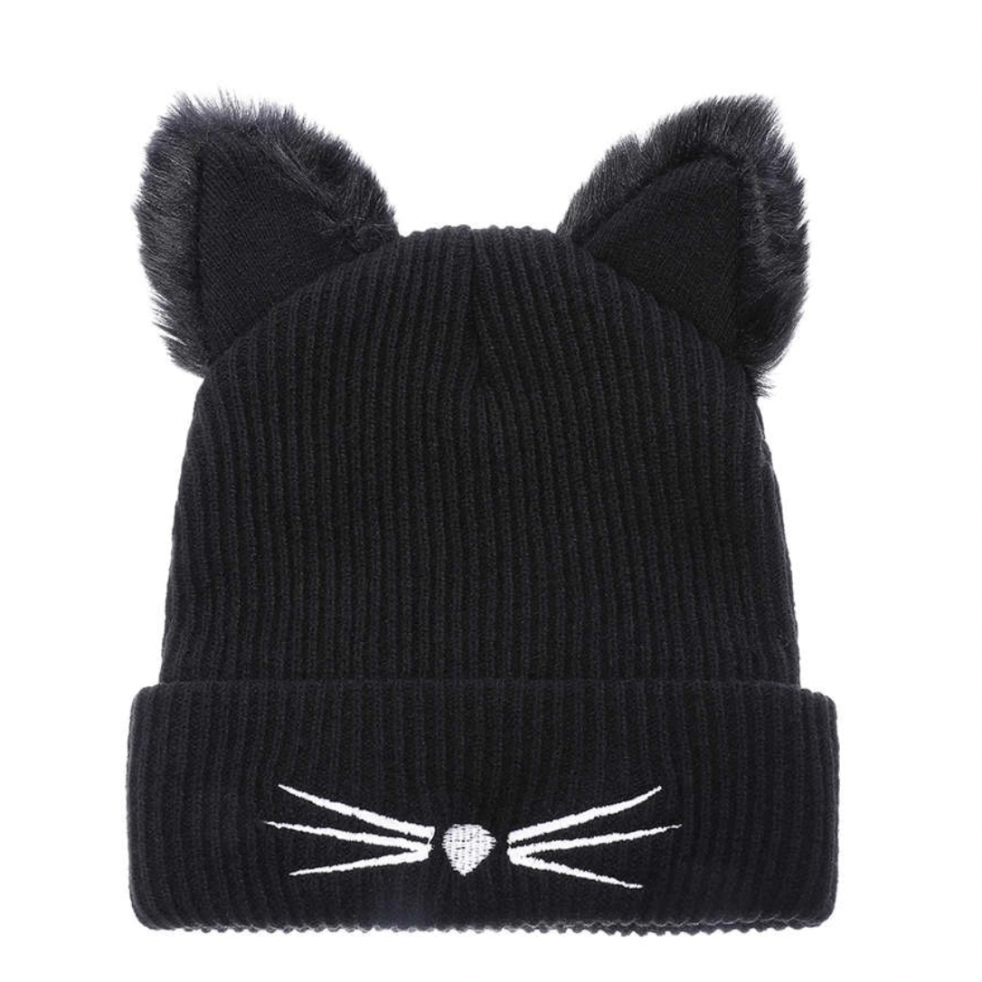 Cat Ears Knit Beanie