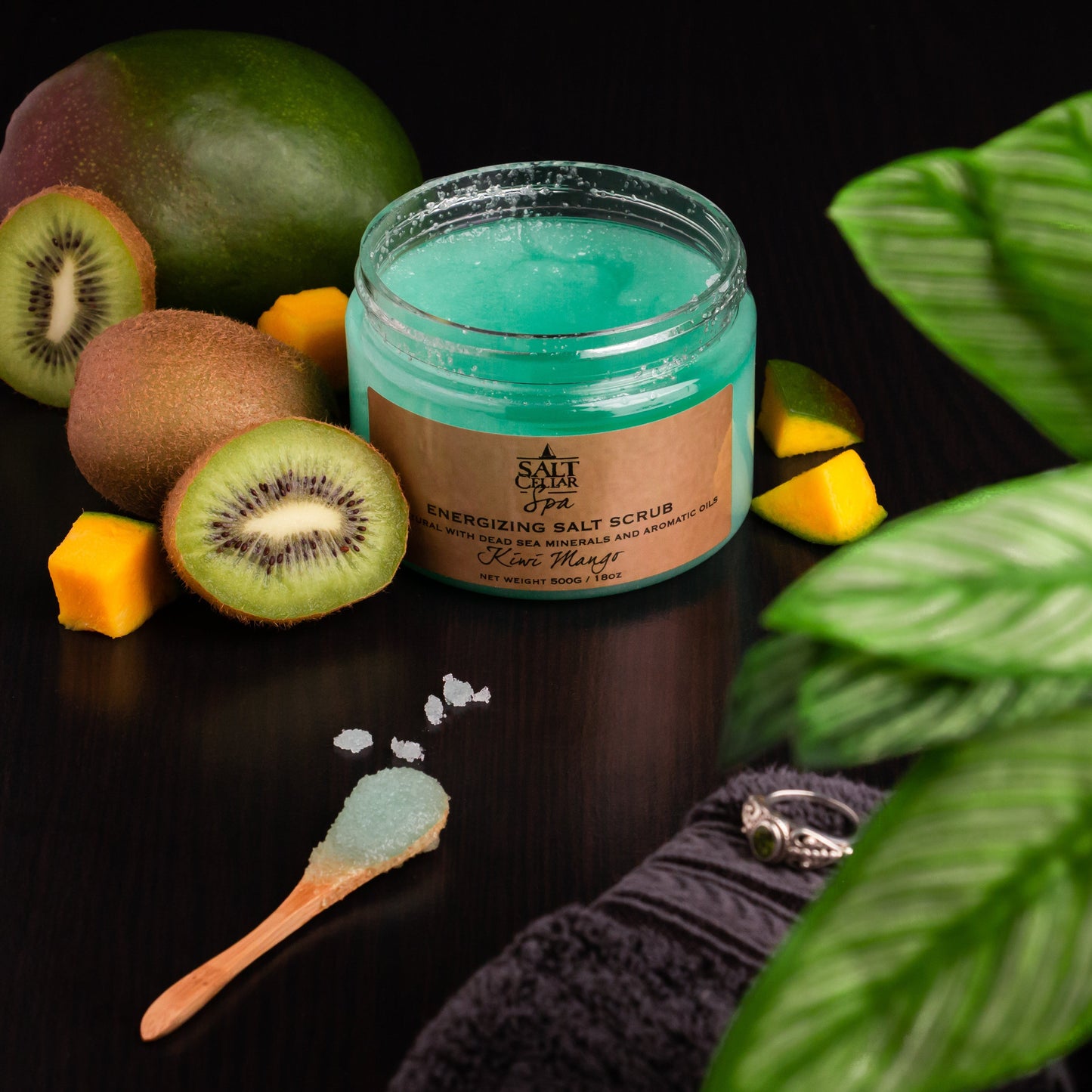 Kiwi Mango Salt Scrub