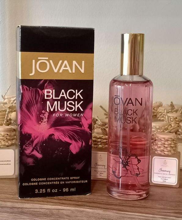 Jovan Black Musk by Jovan for Women - 3.25 oz Cologne Concentrate Spray